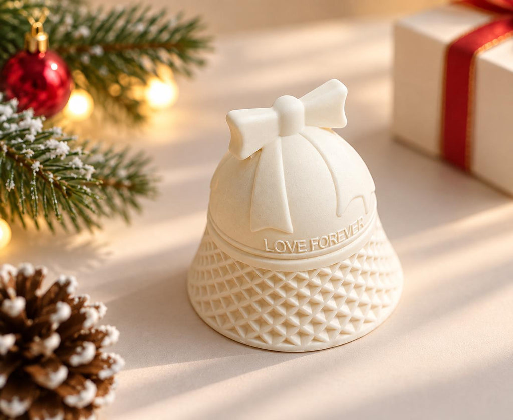 Christmas Scented Candle Set, Santa, Tree, Bell (Gift Box)
